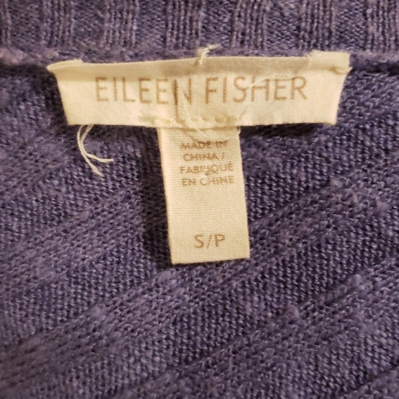 Eileen Fisher Linen and Cotton Cardigan size S - Picture 6 of 7